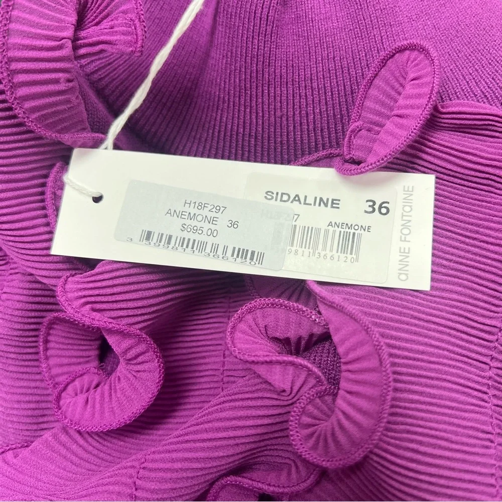 Anne Fontaine Sidaline Sweater in Anemone - Picture 5 of 6